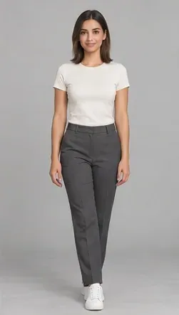 Fashion pose: One foot forward