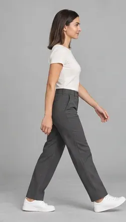 Fashion pose: Walk across right