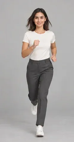 Fashion pose: Light jog