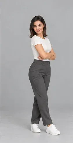 Fashion pose: Twisted torso