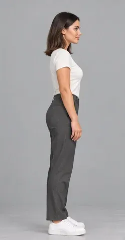Fashion pose: Right profile camera