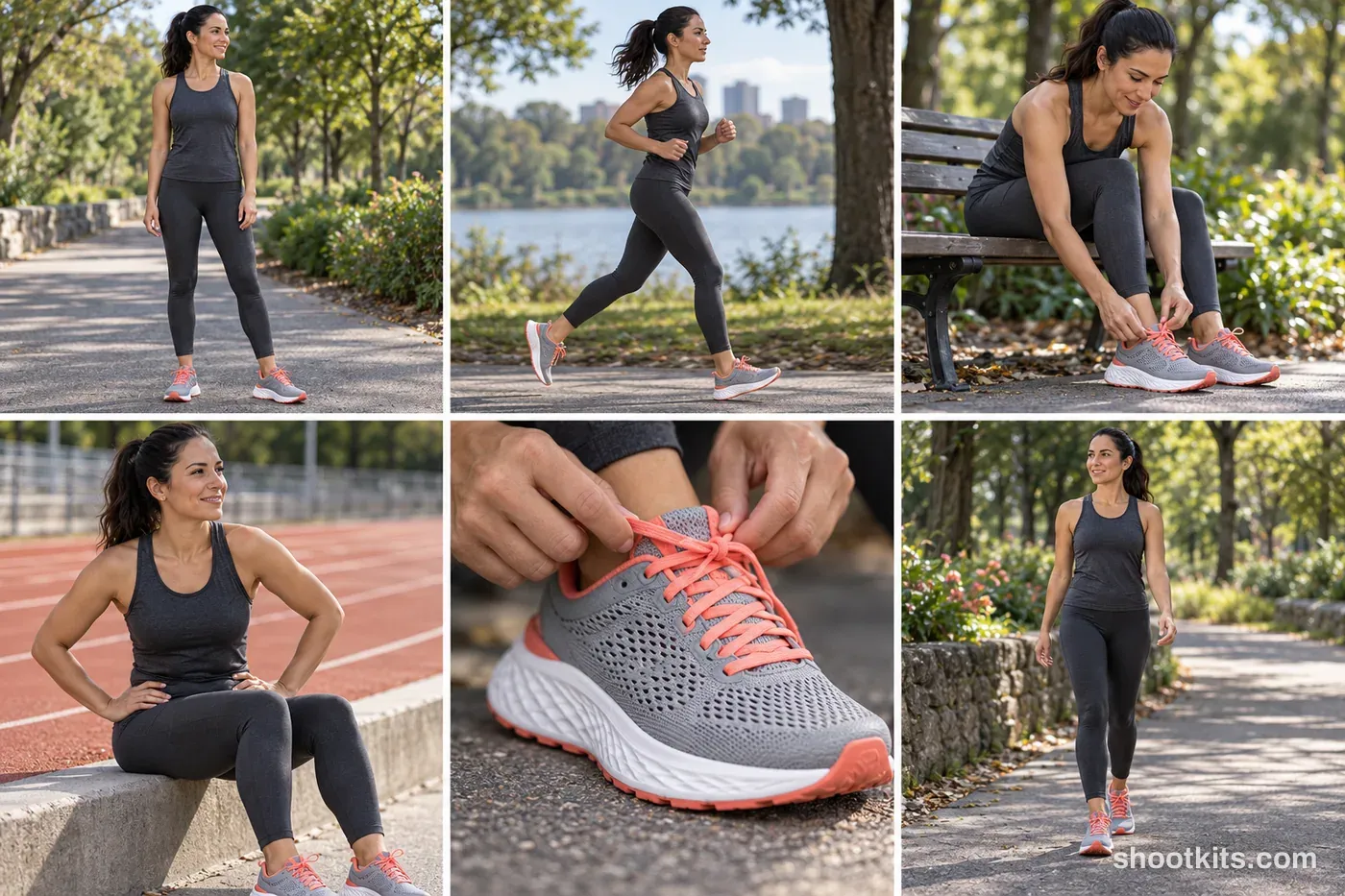 6-panel running athlete action shoot made with ChatGPT