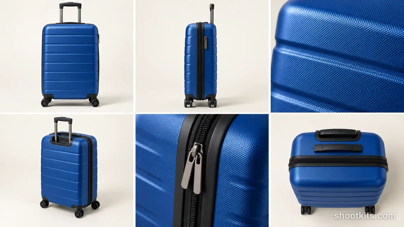 Travel and luggage campaign example