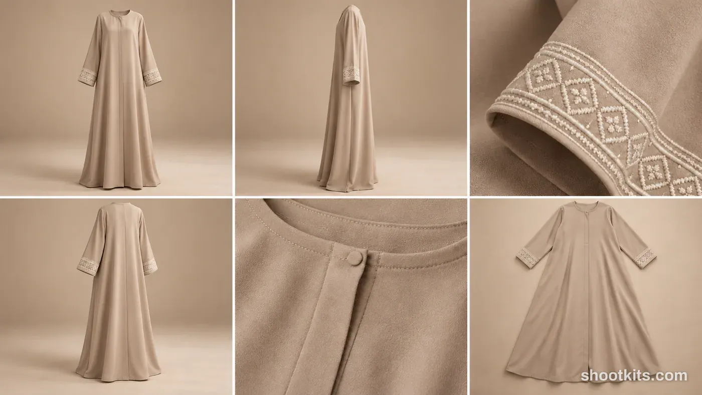 Modest fashion campaign example
