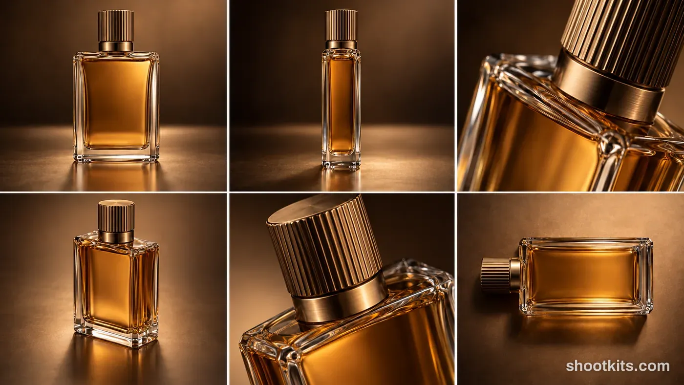 Oud and Arabic fragrance campaign example